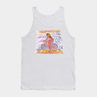 Vintage Bike Pedals Gift for Women Tank Top